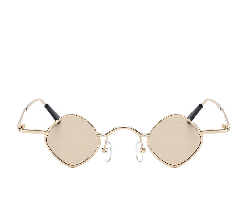 Super Small Frame Retro Traitor Glasses Prince Mirror