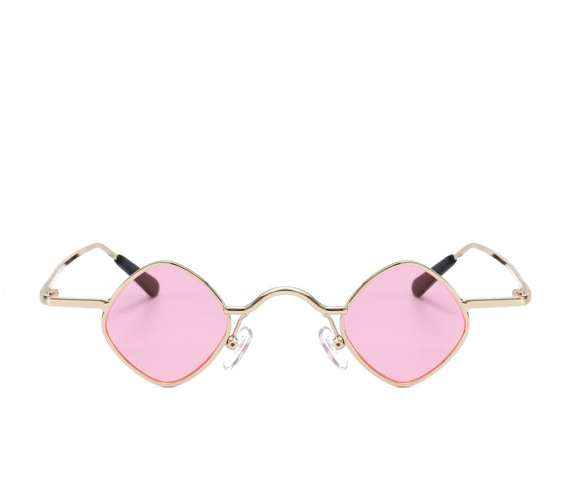 Super Small Frame Retro Traitor Glasses Prince Mirror