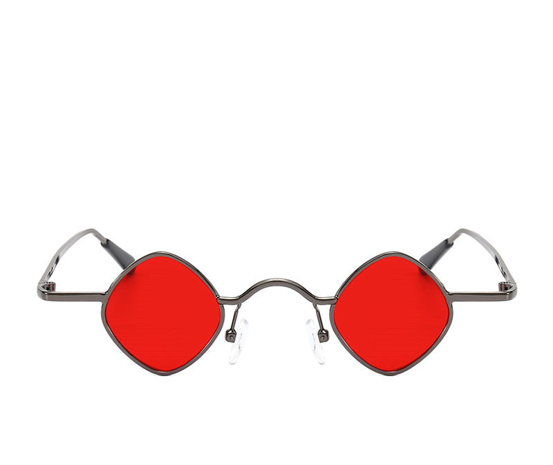 Super Small Frame Retro Traitor Glasses Prince Mirror